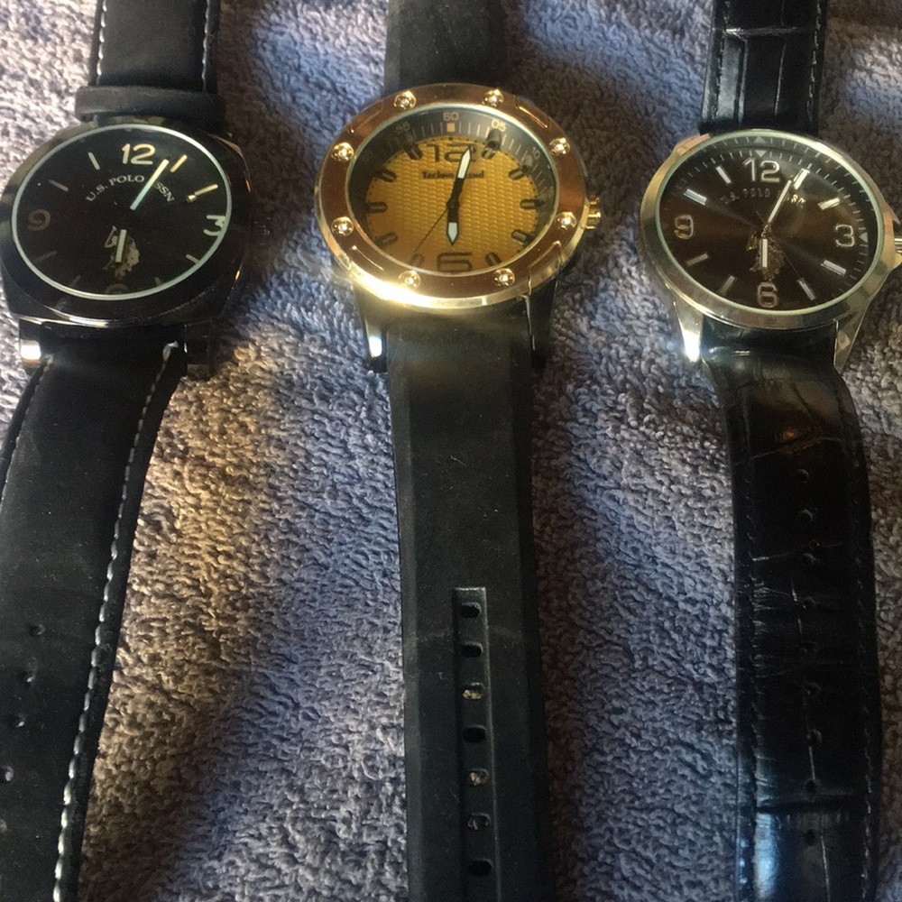 (3) Men’s Watches